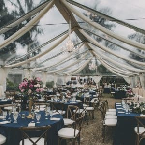 tent draping